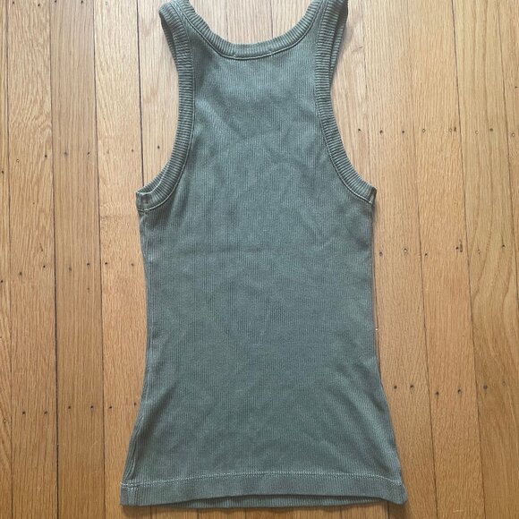 AGOLDE Bailey ribbed tank top, uniform, XS, NWT - Picture 11 of 11